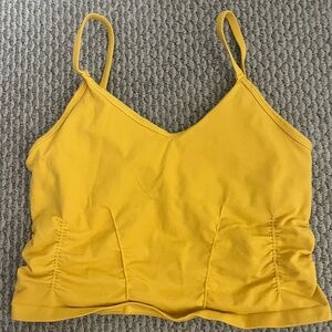 Free People Yellow Tank